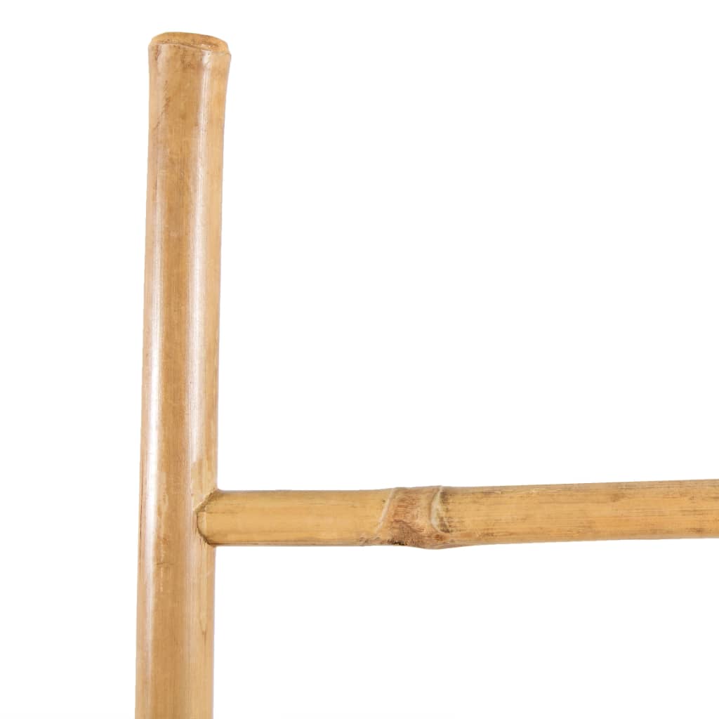 Handdoekladder met 5 sporten 150 cm bamboe is nu te koop bij PeponiXL, paradijselijk wonen!