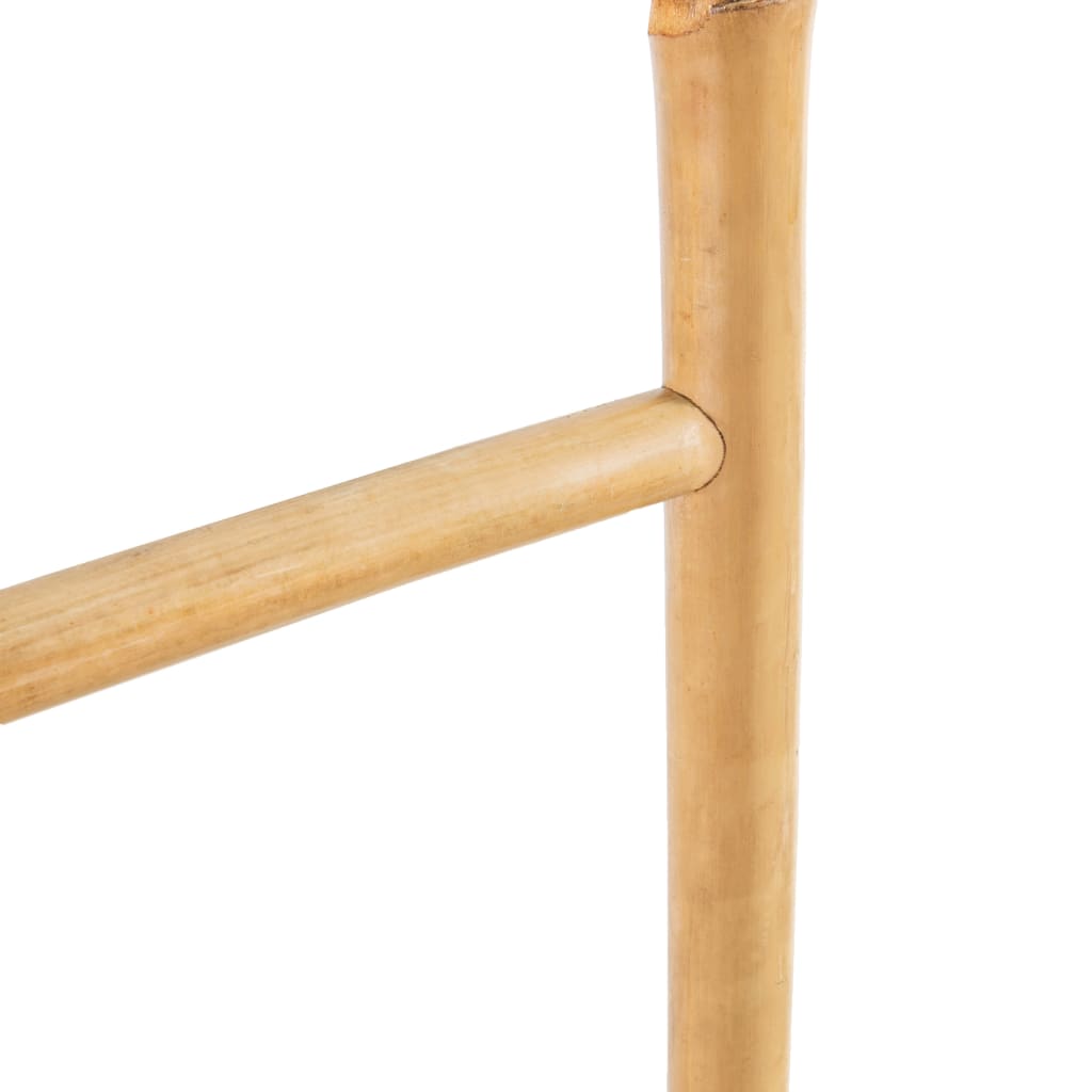 Handdoekladder met 5 sporten 150 cm bamboe is nu te koop bij PeponiXL, paradijselijk wonen!