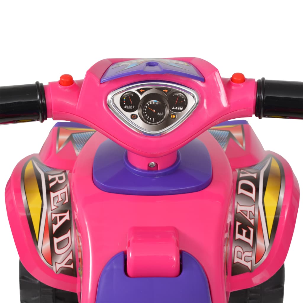 Loopquad met licht en geluid roze en paars is nu te koop bij PeponiXL, paradijselijk wonen!
