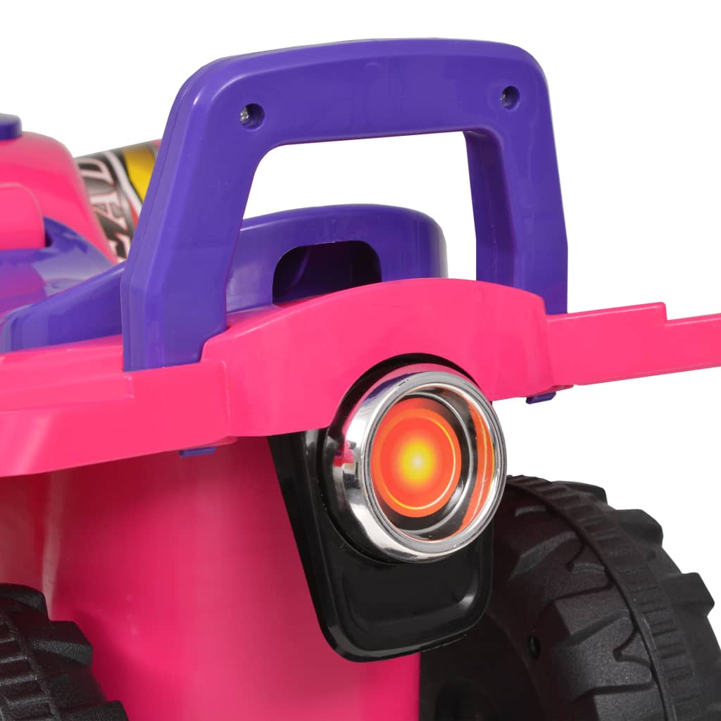 Loopquad met licht en geluid roze en paars is nu te koop bij PeponiXL, paradijselijk wonen!
