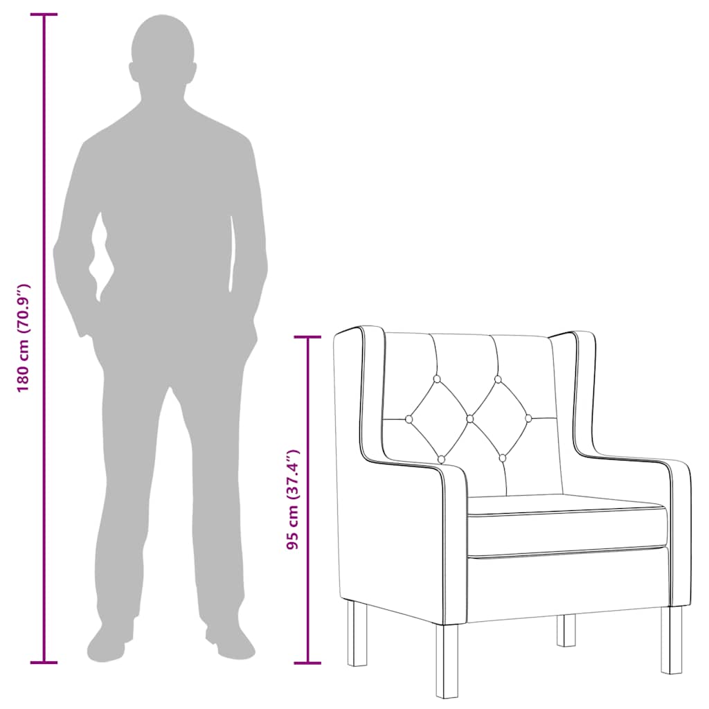 Fauteuil stof crèmewit is nu te koop bij PeponiXL, paradijselijk wonen!