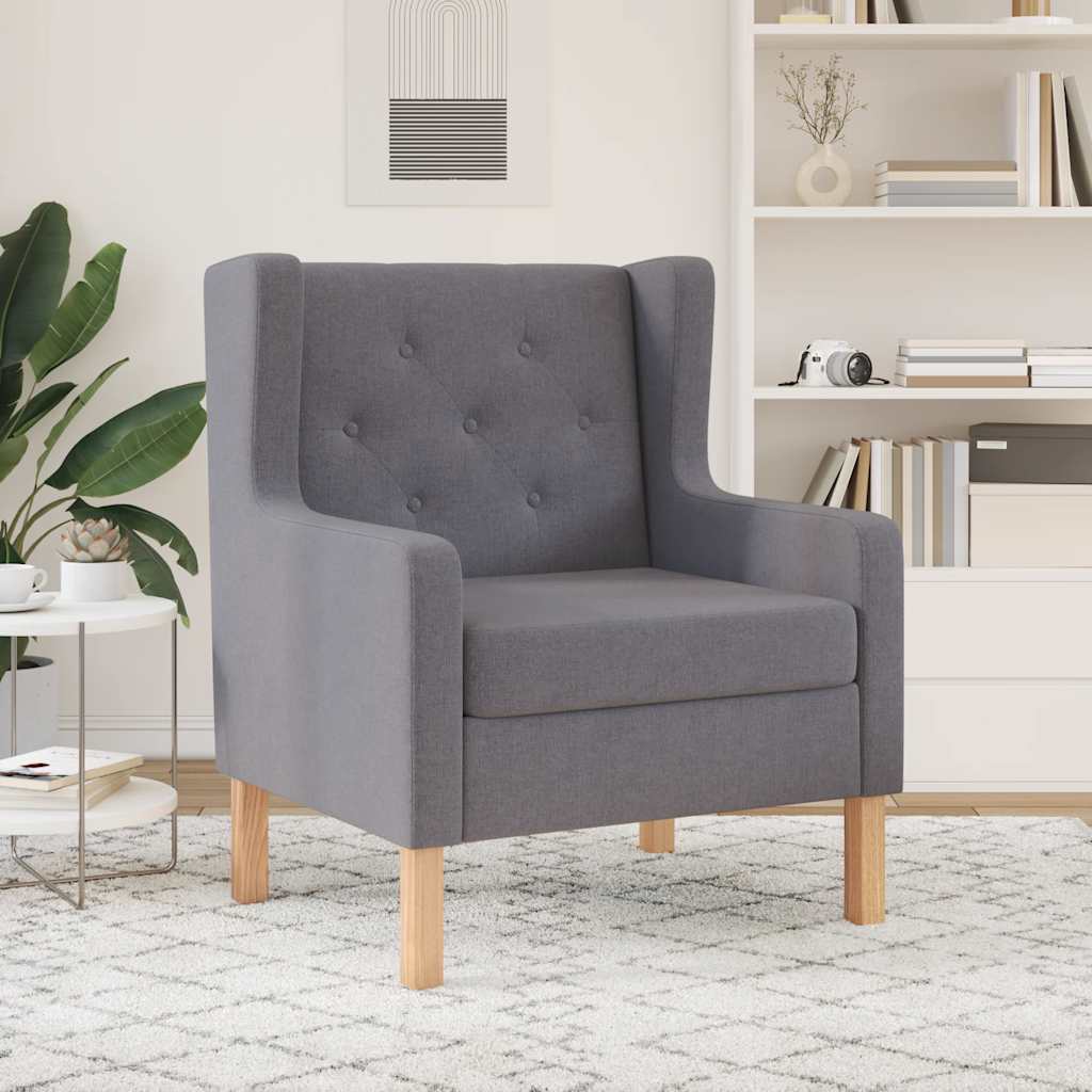 Fauteuil stof grijs is nu te koop bij PeponiXL, paradijselijk wonen!