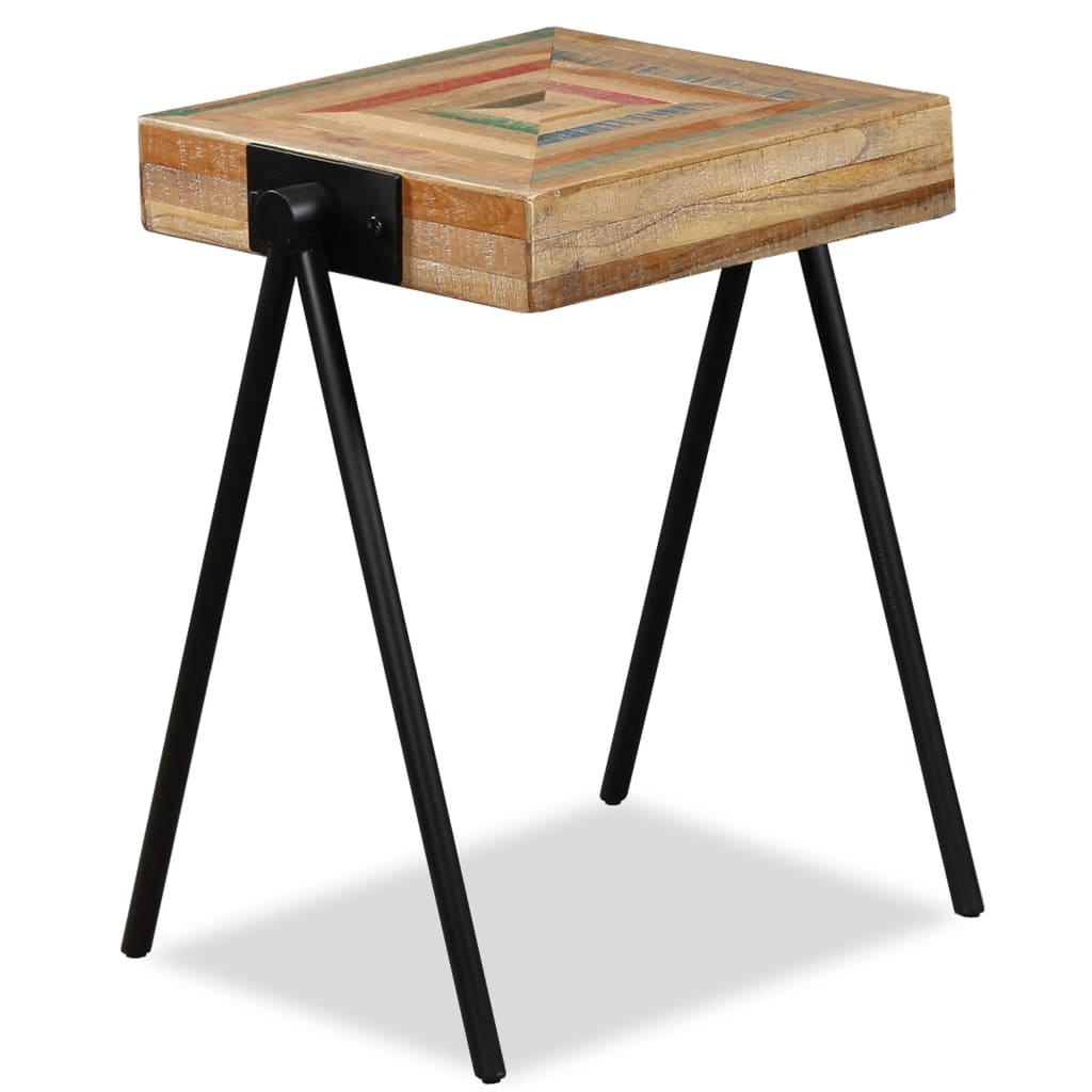 Bijzettafel massief hergebruikt teakhout is nu te koop bij PeponiXL, paradijselijk wonen!