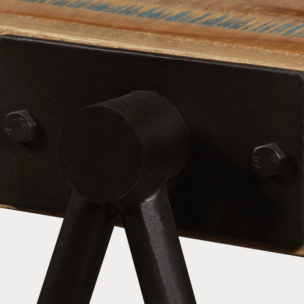 Bijzettafel massief hergebruikt teakhout is nu te koop bij PeponiXL, paradijselijk wonen!