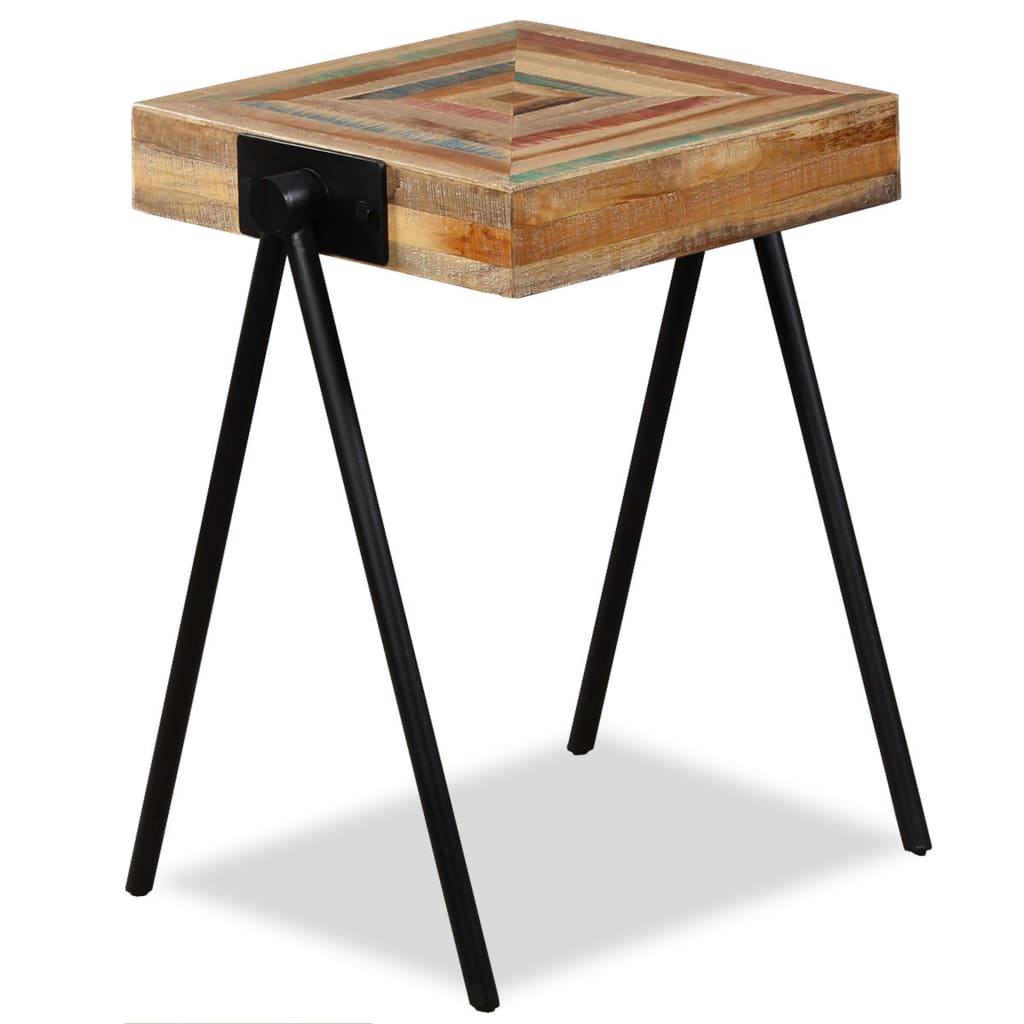 Bijzettafel massief hergebruikt teakhout is nu te koop bij PeponiXL, paradijselijk wonen!