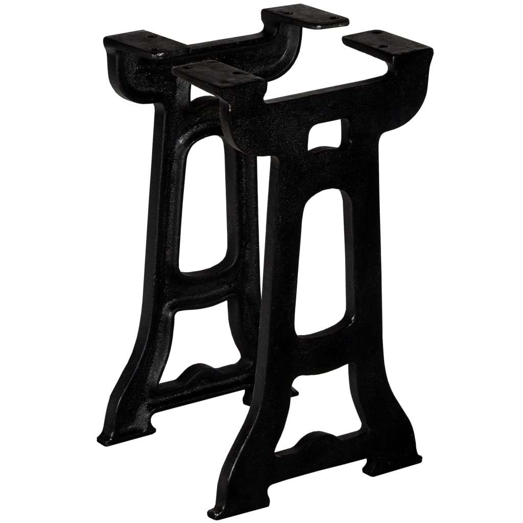 Bankpoten 2 st Y-frame gietijzer is nu te koop bij PeponiXL, paradijselijk wonen!