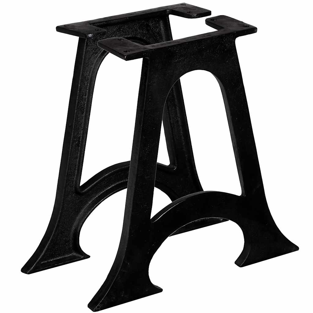 Salontafelpoten met gewelfde onderkant 2 st A-frame gietijzer is nu te koop bij PeponiXL, paradijselijk wonen!