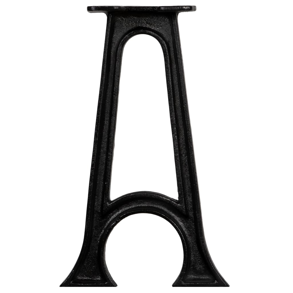 Bankpoten met gewelfde onderkant 2 st A-frame gietijzer is nu te koop bij PeponiXL, paradijselijk wonen!