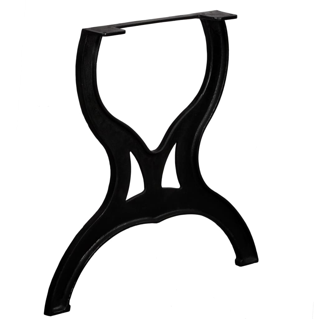 Eettafelpoten 2 st X-frame gietijzer is nu te koop bij PeponiXL, paradijselijk wonen!