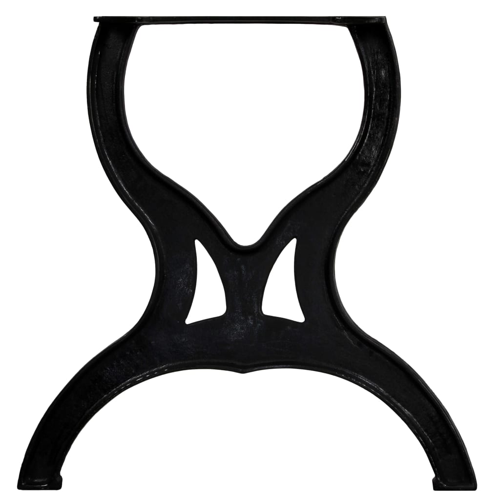 Eettafelpoten 2 st X-frame gietijzer is nu te koop bij PeponiXL, paradijselijk wonen!