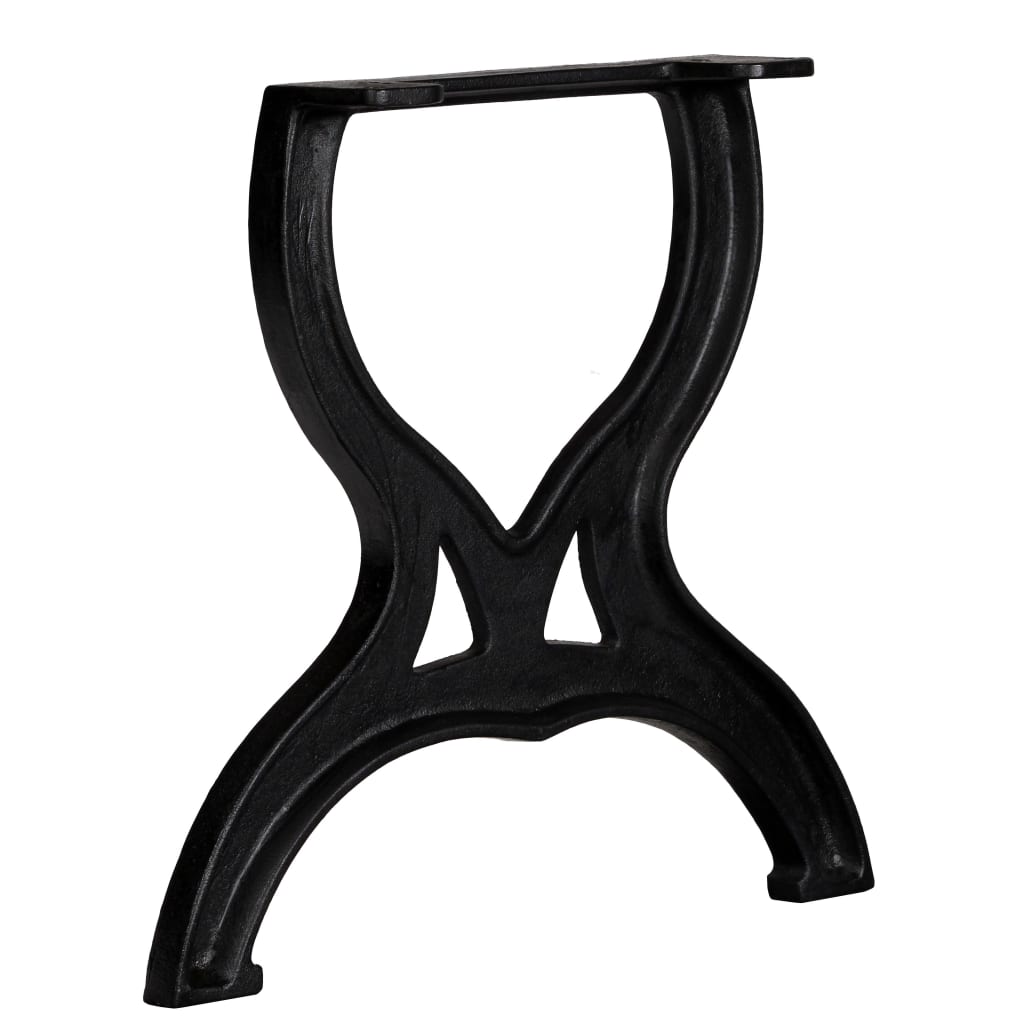 Salontafelpoten 2 st X-frame gietijzer is nu te koop bij PeponiXL, paradijselijk wonen!