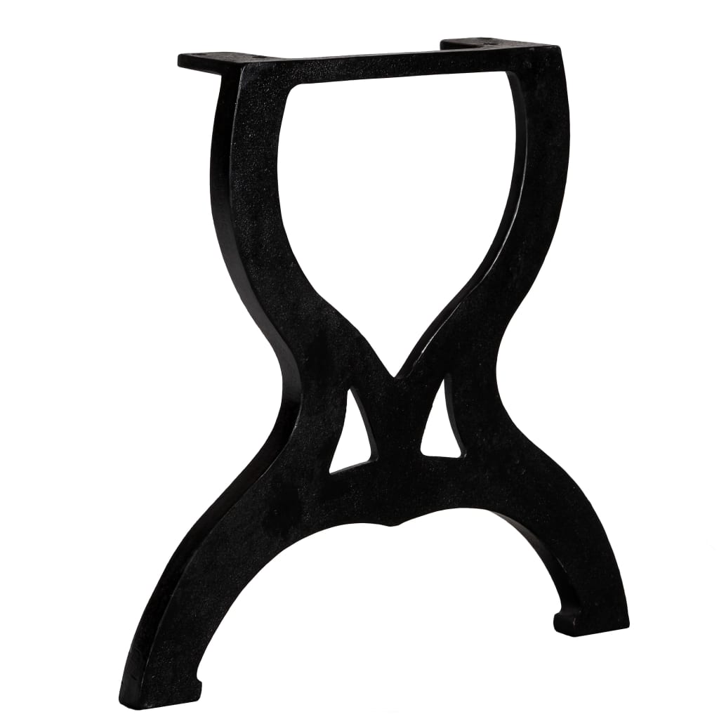 Salontafelpoten 2 st X-frame gietijzer is nu te koop bij PeponiXL, paradijselijk wonen!