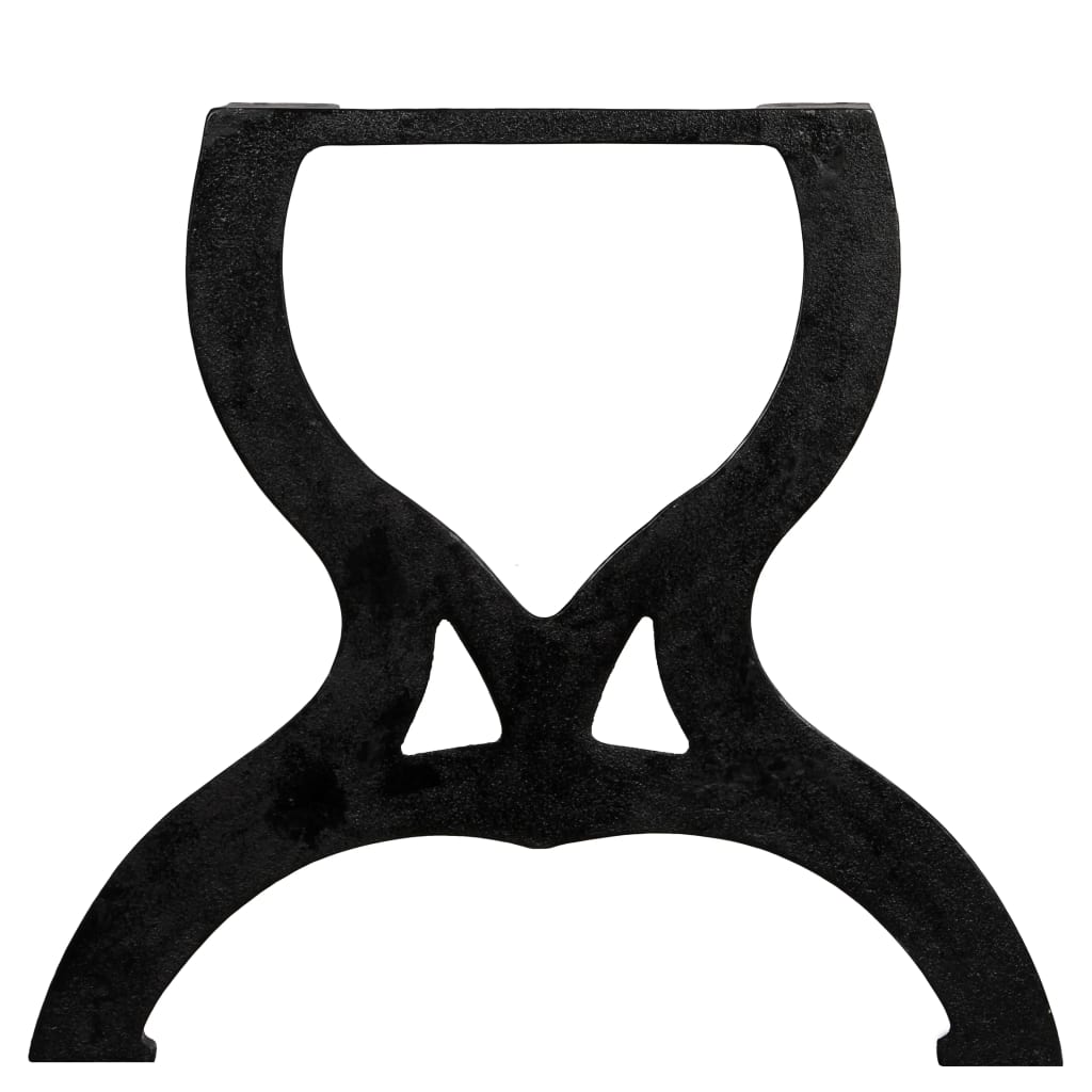 Salontafelpoten 2 st X-frame gietijzer is nu te koop bij PeponiXL, paradijselijk wonen!
