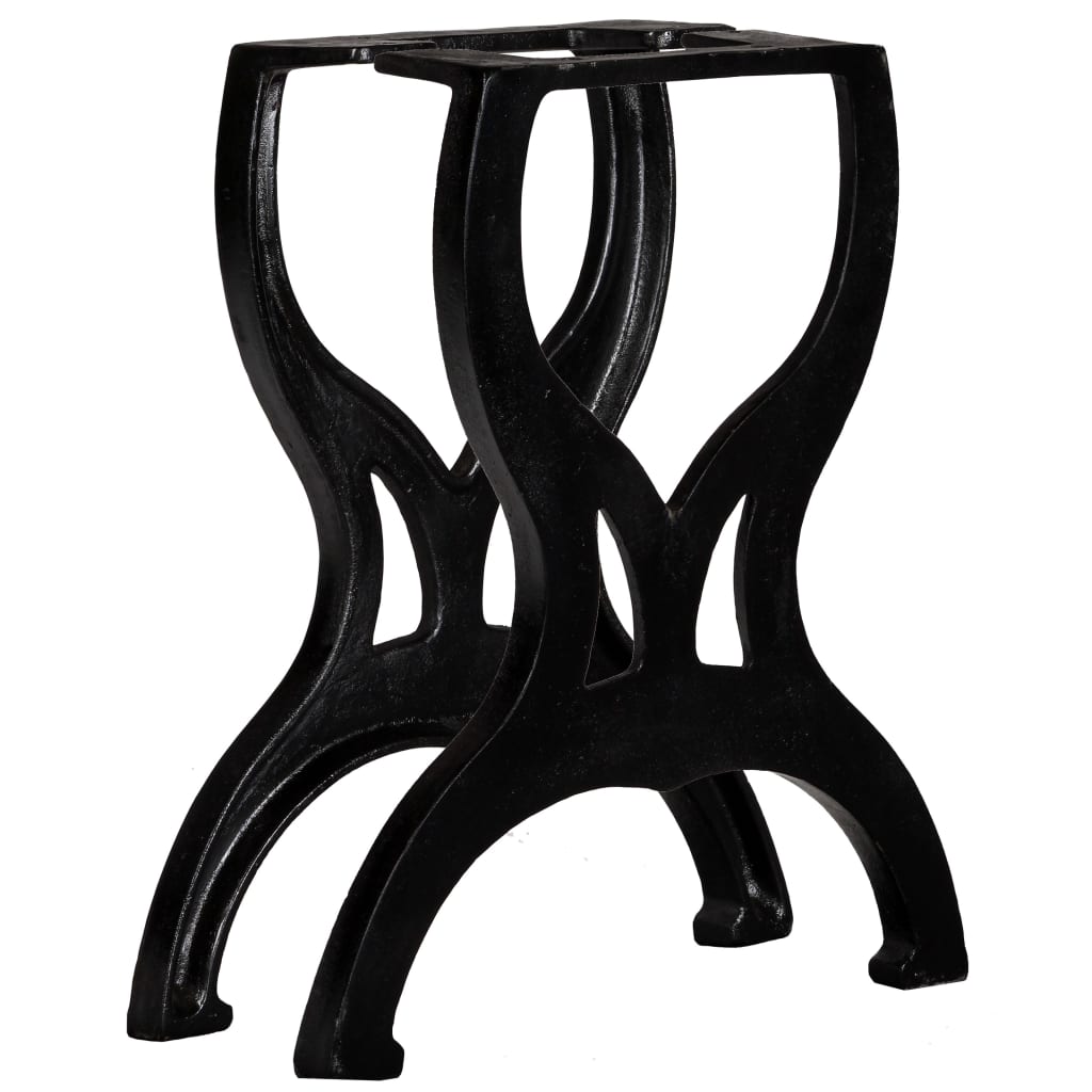 Bankpoten 2 st X-frame gietijzer is nu te koop bij PeponiXL, paradijselijk wonen!