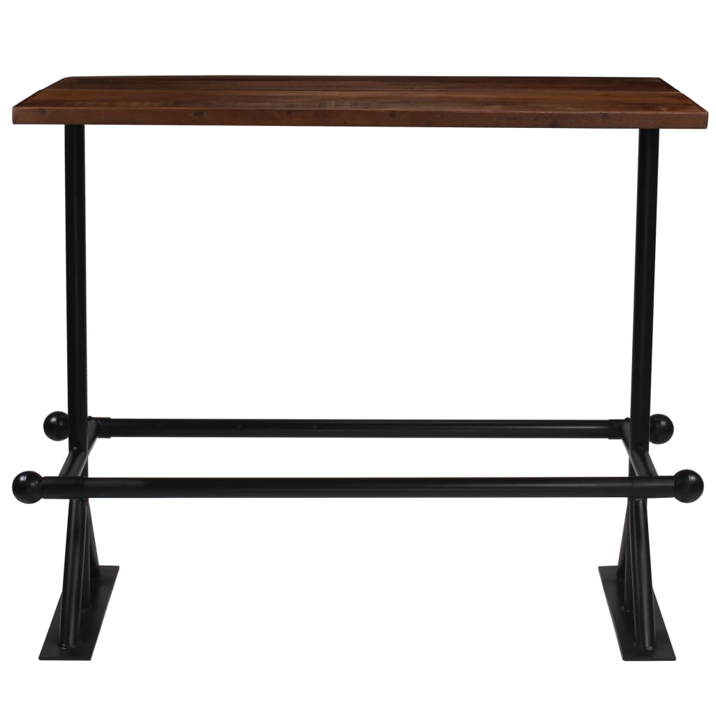 7-delige Barset massief gerecycled hout is nu te koop bij PeponiXL, paradijselijk wonen!