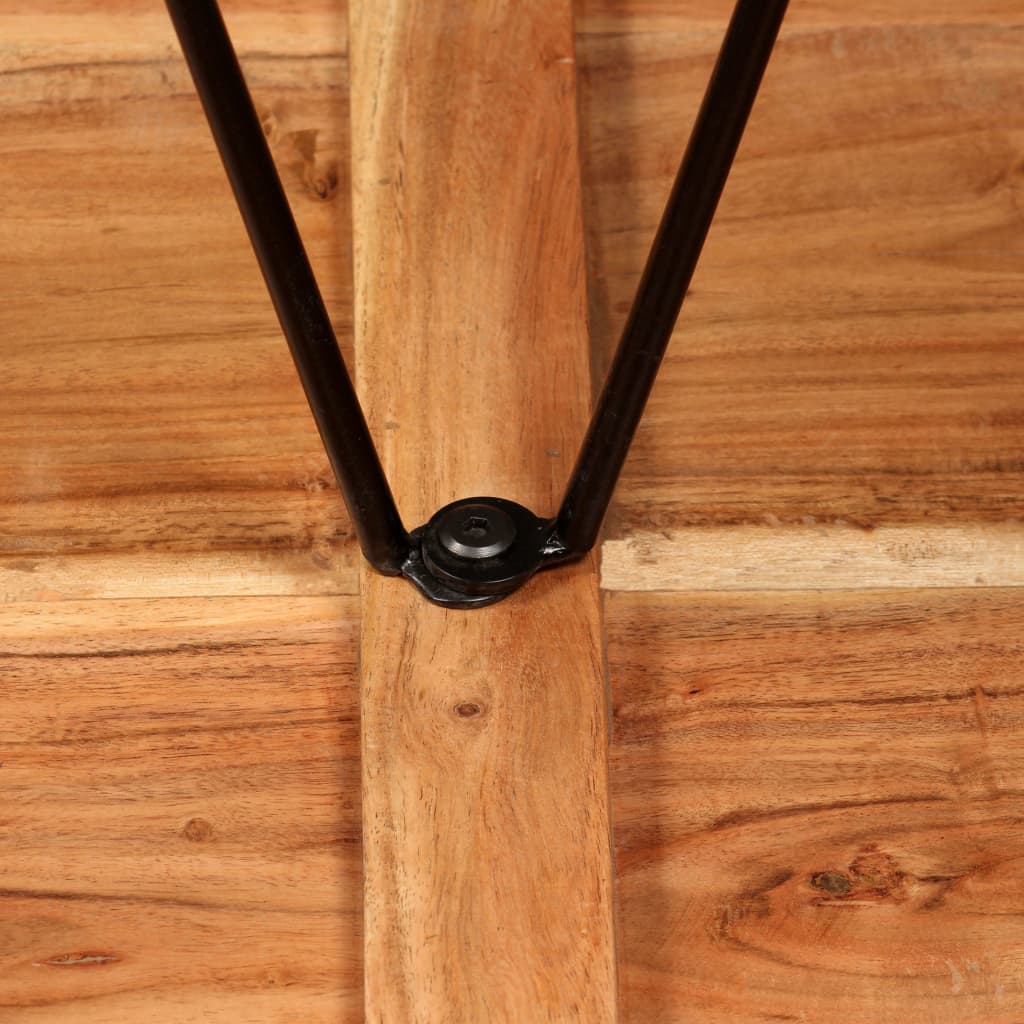 Bartafel 60x60x107 cm massief acaciahout is nu te koop bij PeponiXL, paradijselijk wonen!