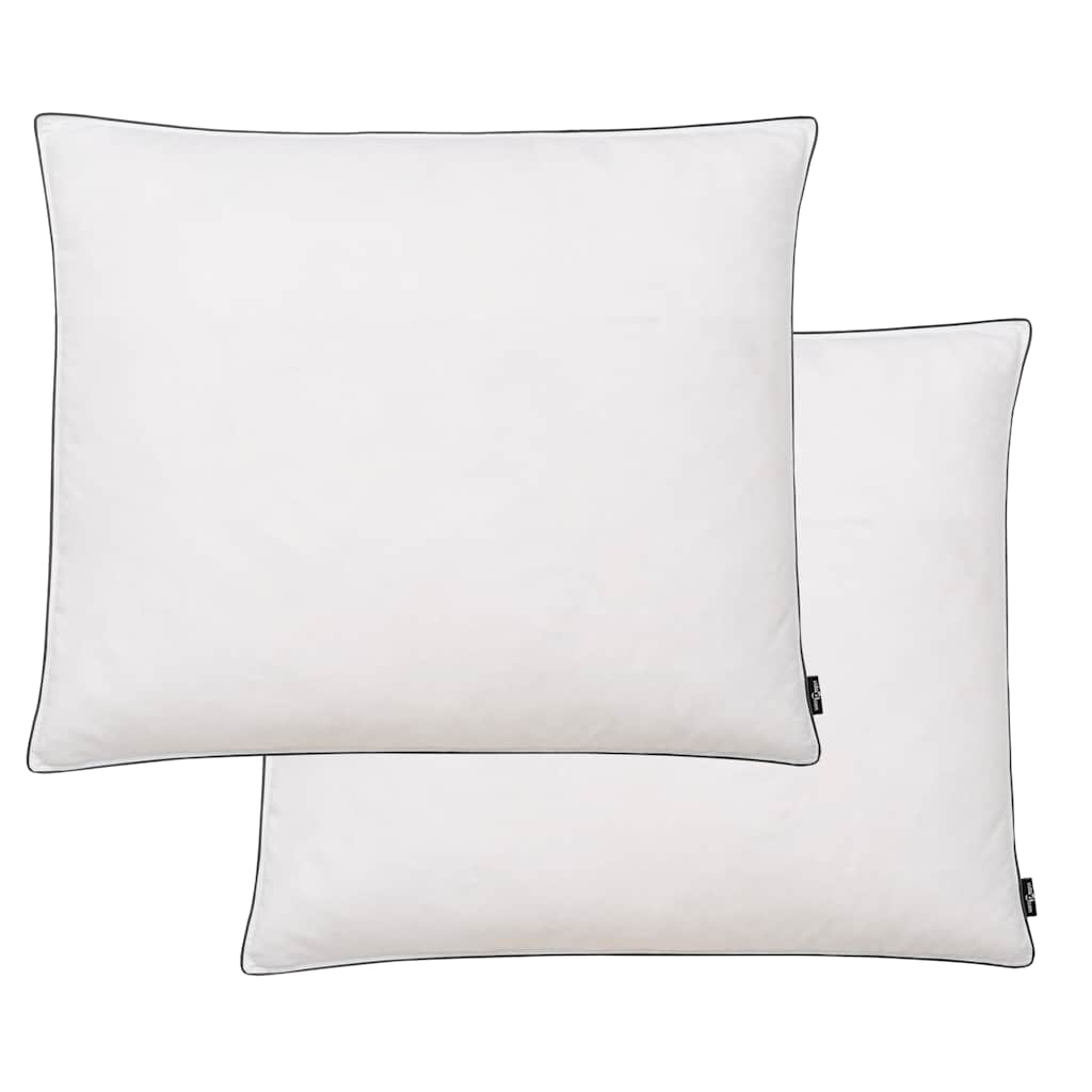 Kussens 2 st licht 70x60 cm dons-/verenvulling wit is nu te koop bij PeponiXL, paradijselijk wonen!