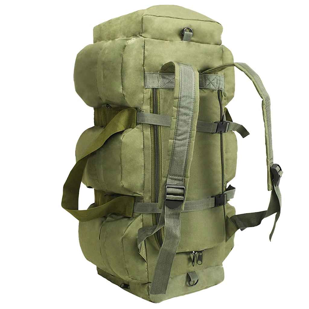 Plunjezak 3-in-1 legerstijl 45 L olijfgroen is nu te koop bij PeponiXL, paradijselijk wonen!