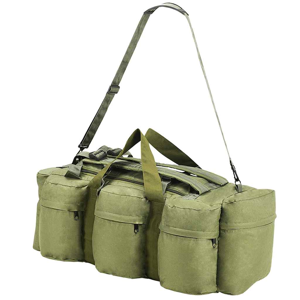 Plunjezak 3-in-1 legerstijl 45 L olijfgroen is nu te koop bij PeponiXL, paradijselijk wonen!