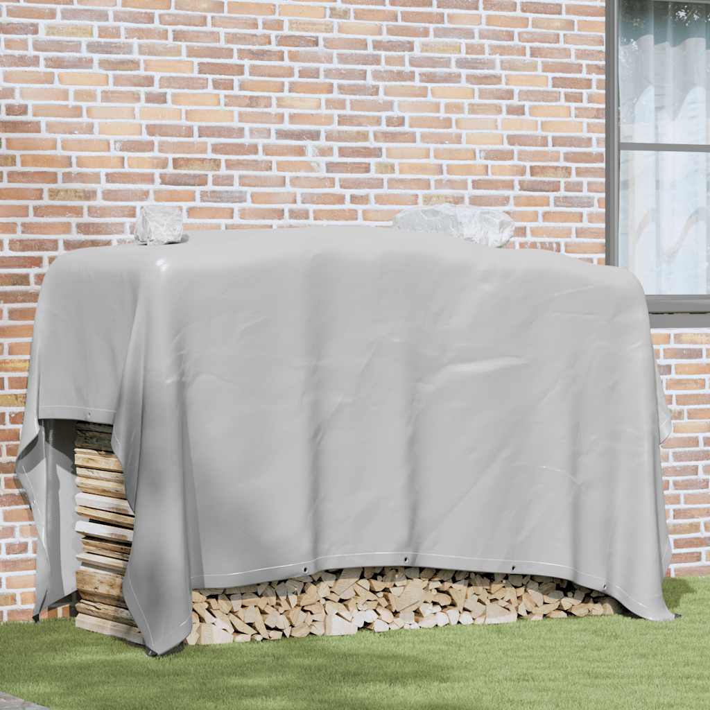 Dekzeil 650 g/m² 3x3 m grijs is nu te koop bij PeponiXL, paradijselijk wonen!