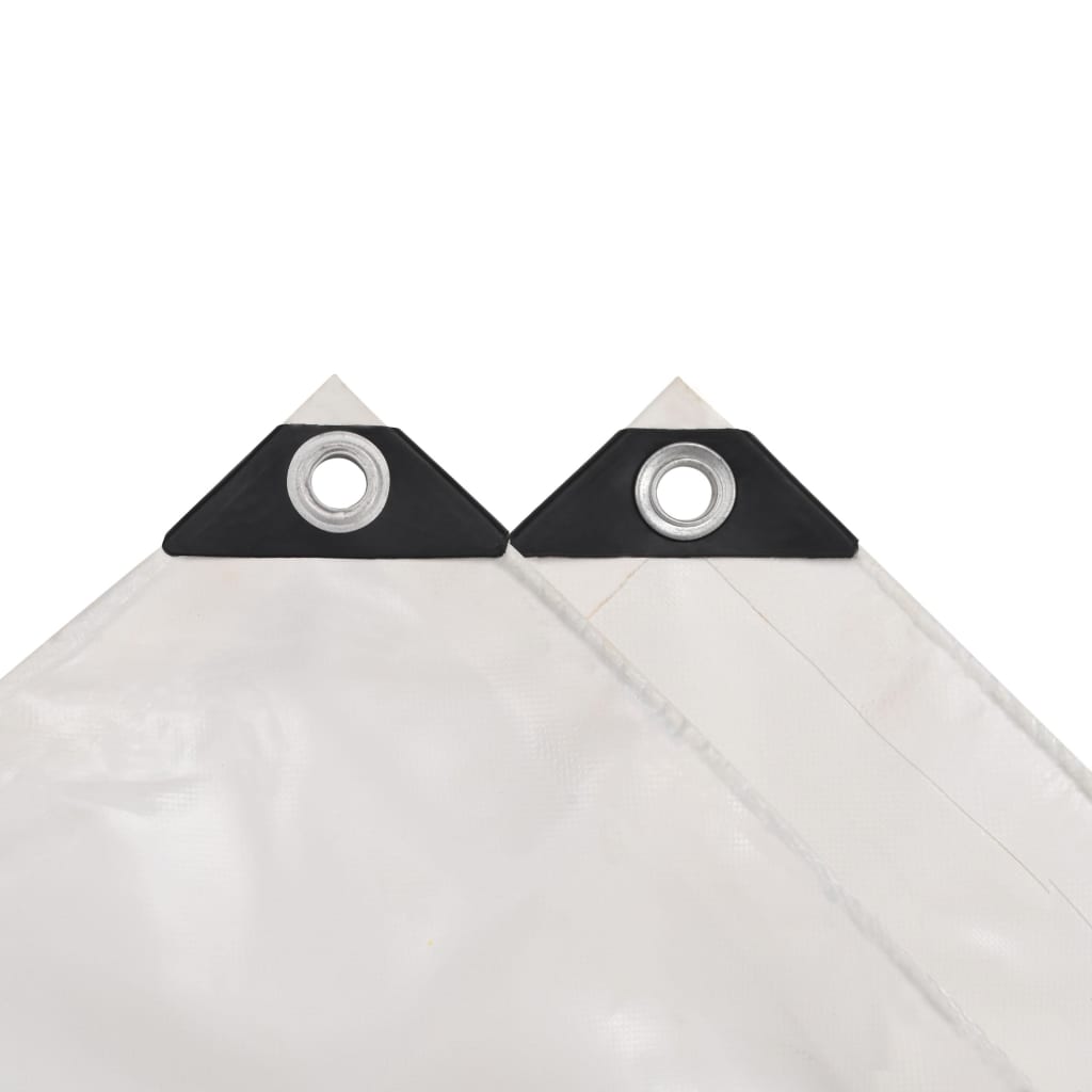 Dekzeil 650 g/m² 4x6 m wit is nu te koop bij PeponiXL, paradijselijk wonen!