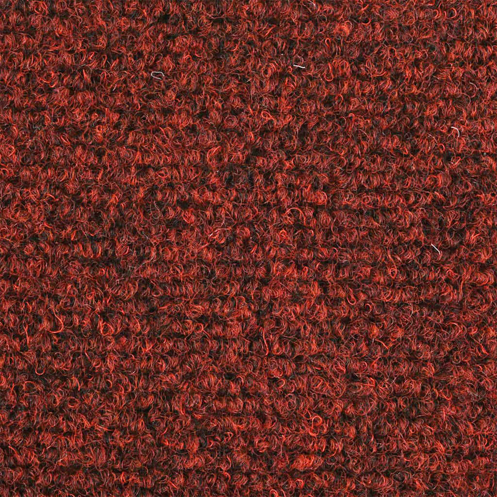 Trapmatten Zelfklevend 15 stuks 56x17x3 cm Bordeaux Rood Halfrond is nu te koop bij PeponiXL, paradijselijk wonen!