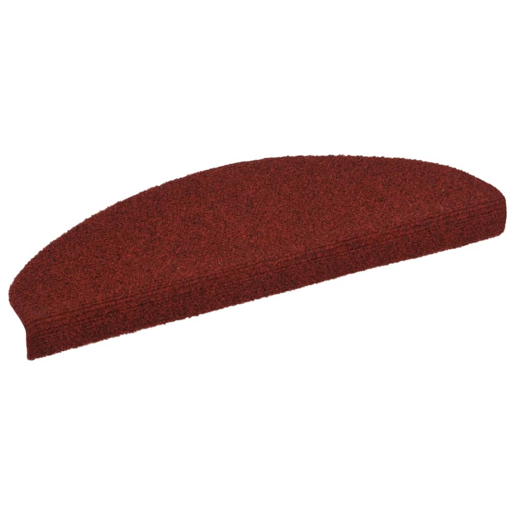 Trapmatten zelfklevend 65x21x4 cm naaldvilt rood 15 st is nu te koop bij PeponiXL, paradijselijk wonen!