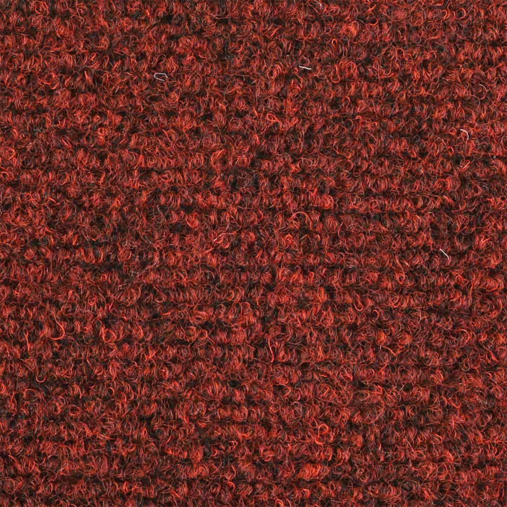 Trapmatten zelfklevend 65x21x4 cm naaldvilt rood 15 st is nu te koop bij PeponiXL, paradijselijk wonen!