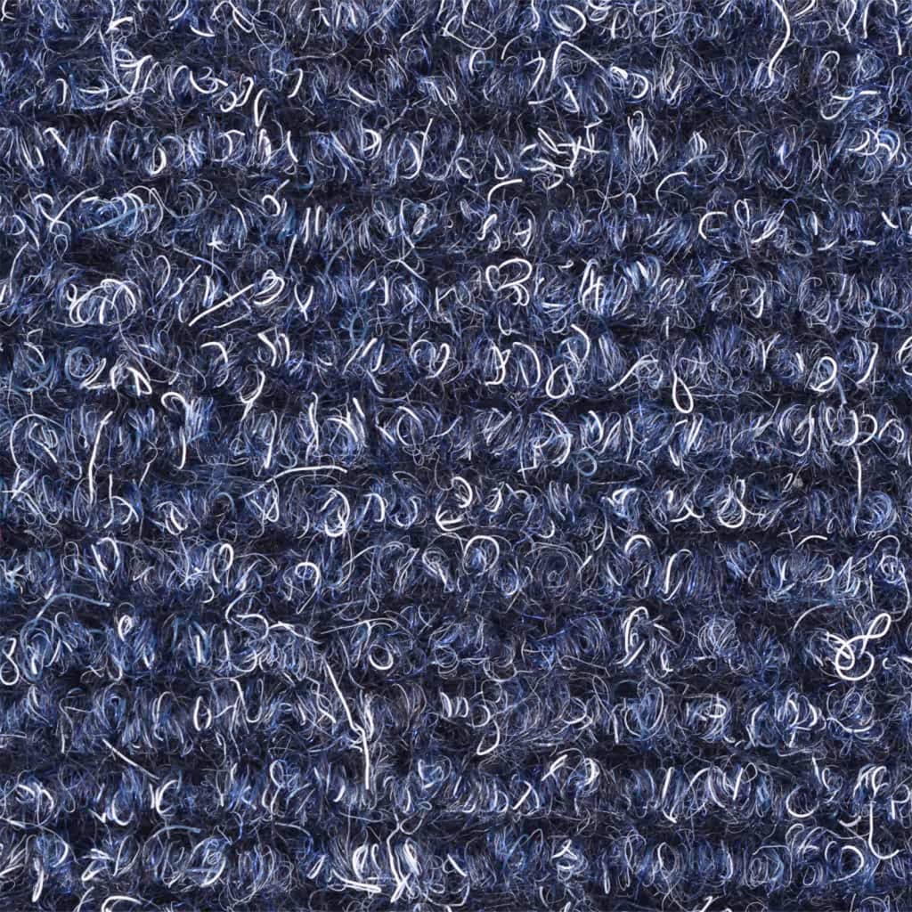 Trapmatten Zelfklevend 15 stuks 65x21x4 cm Blauw Halfrond Groot is nu te koop bij PeponiXL, paradijselijk wonen!