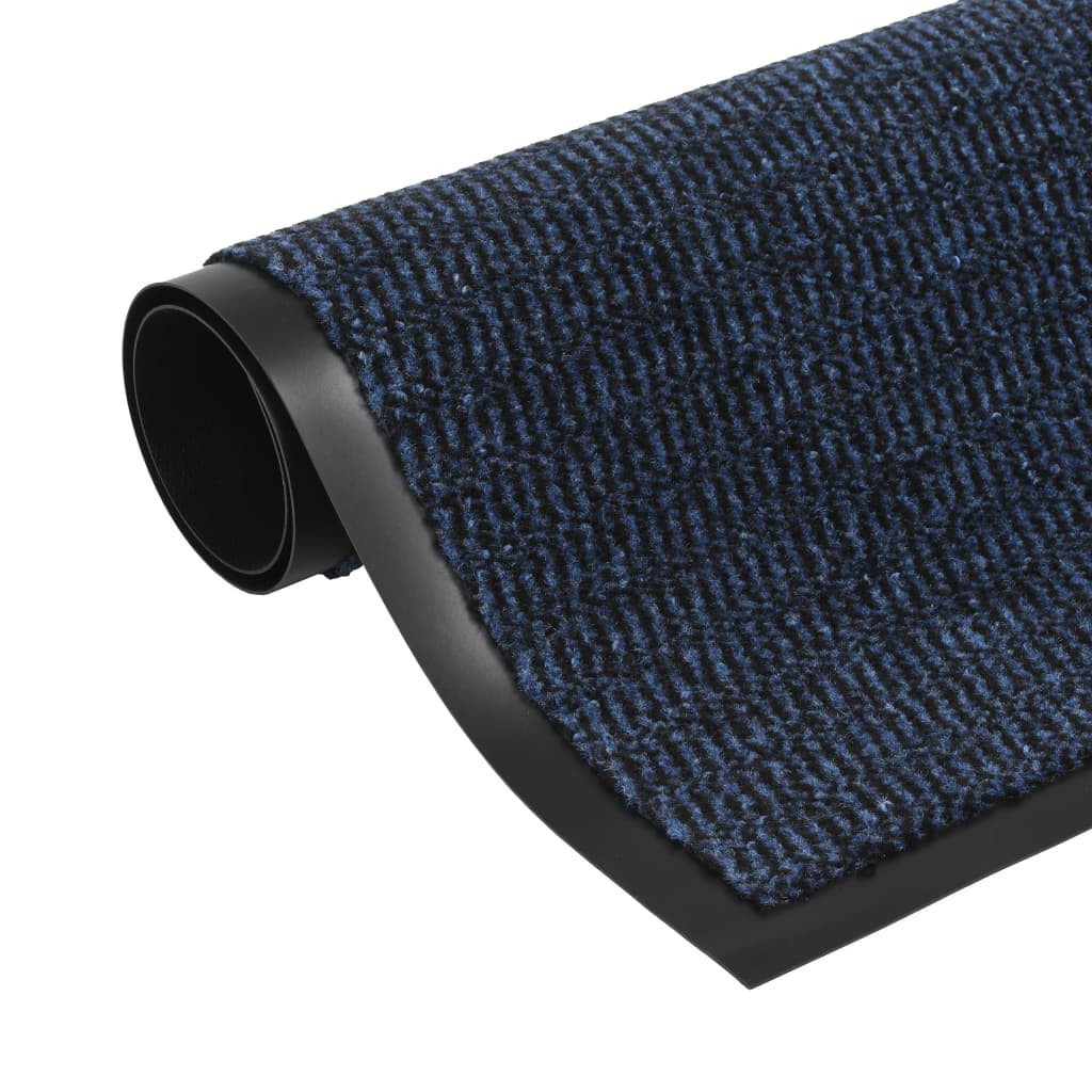 Droogloopmat rechthoekig getuft 40x60 cm blauw is nu te koop bij PeponiXL, paradijselijk wonen!