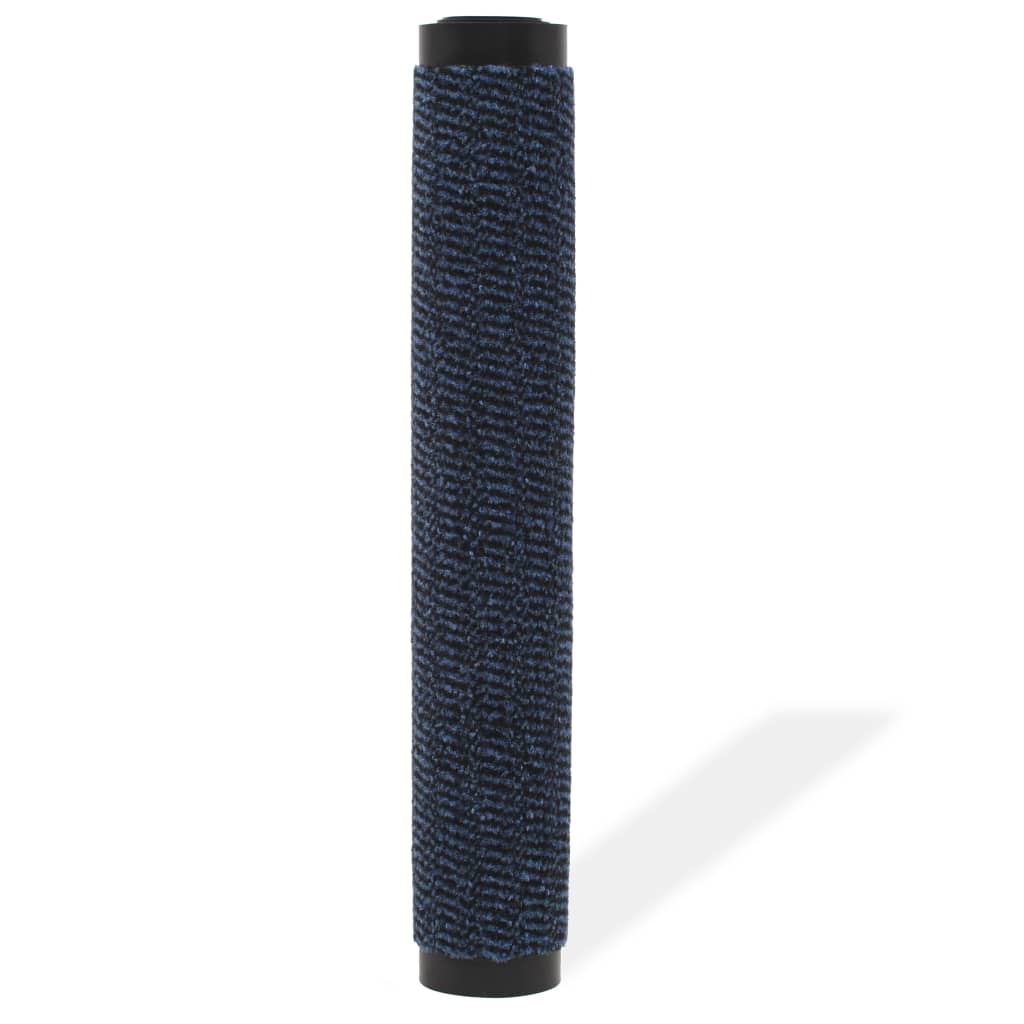 Droogloopmat rechthoekig getuft 60x90 cm blauw is nu te koop bij PeponiXL, paradijselijk wonen!