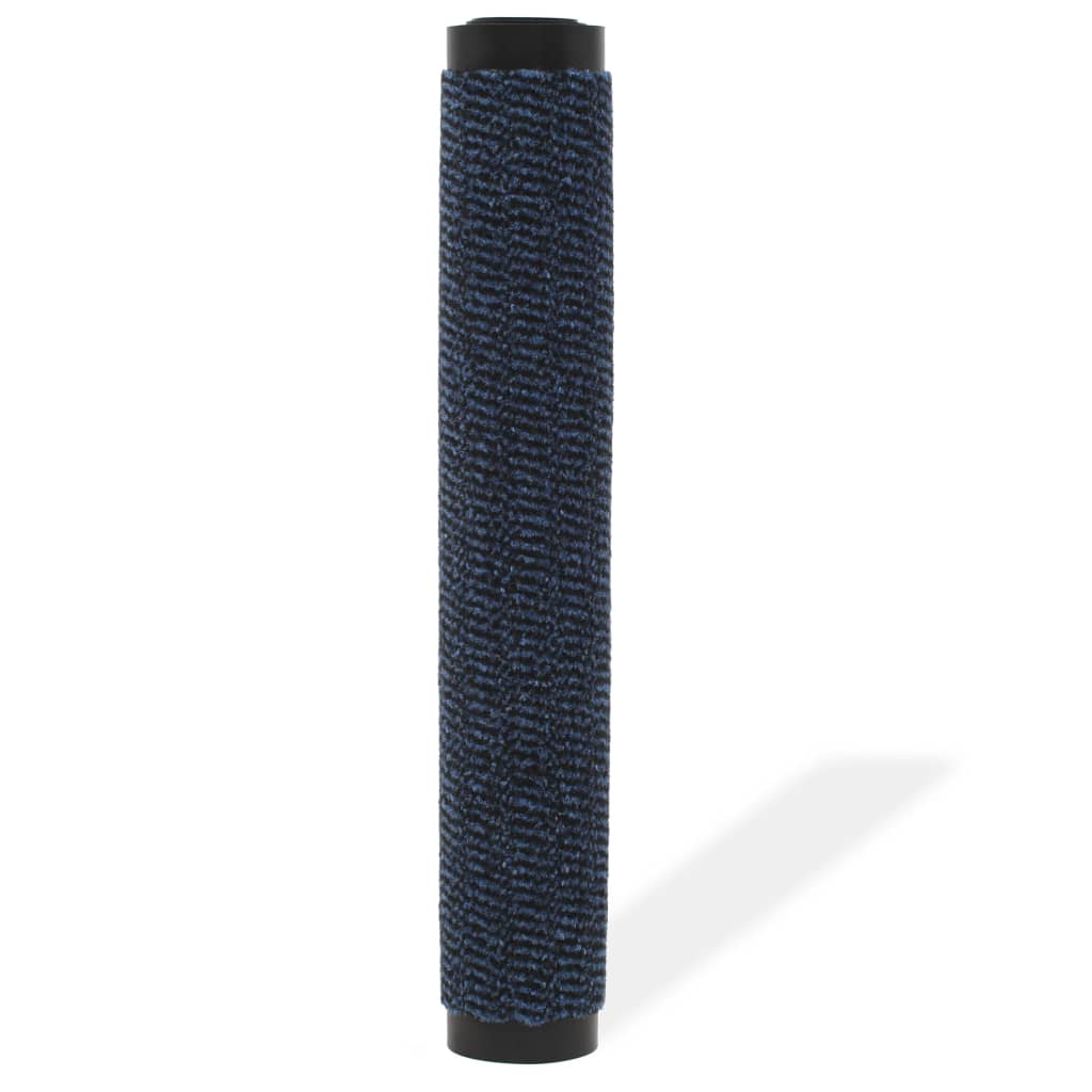 Droogloopmat rechthoekig getuft 80x120 cm blauw is nu te koop bij PeponiXL, paradijselijk wonen!