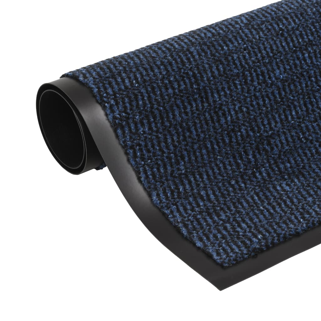 Drooglopmat rechthoekig getuft 120x180 cm blauw is nu te koop bij PeponiXL, paradijselijk wonen!