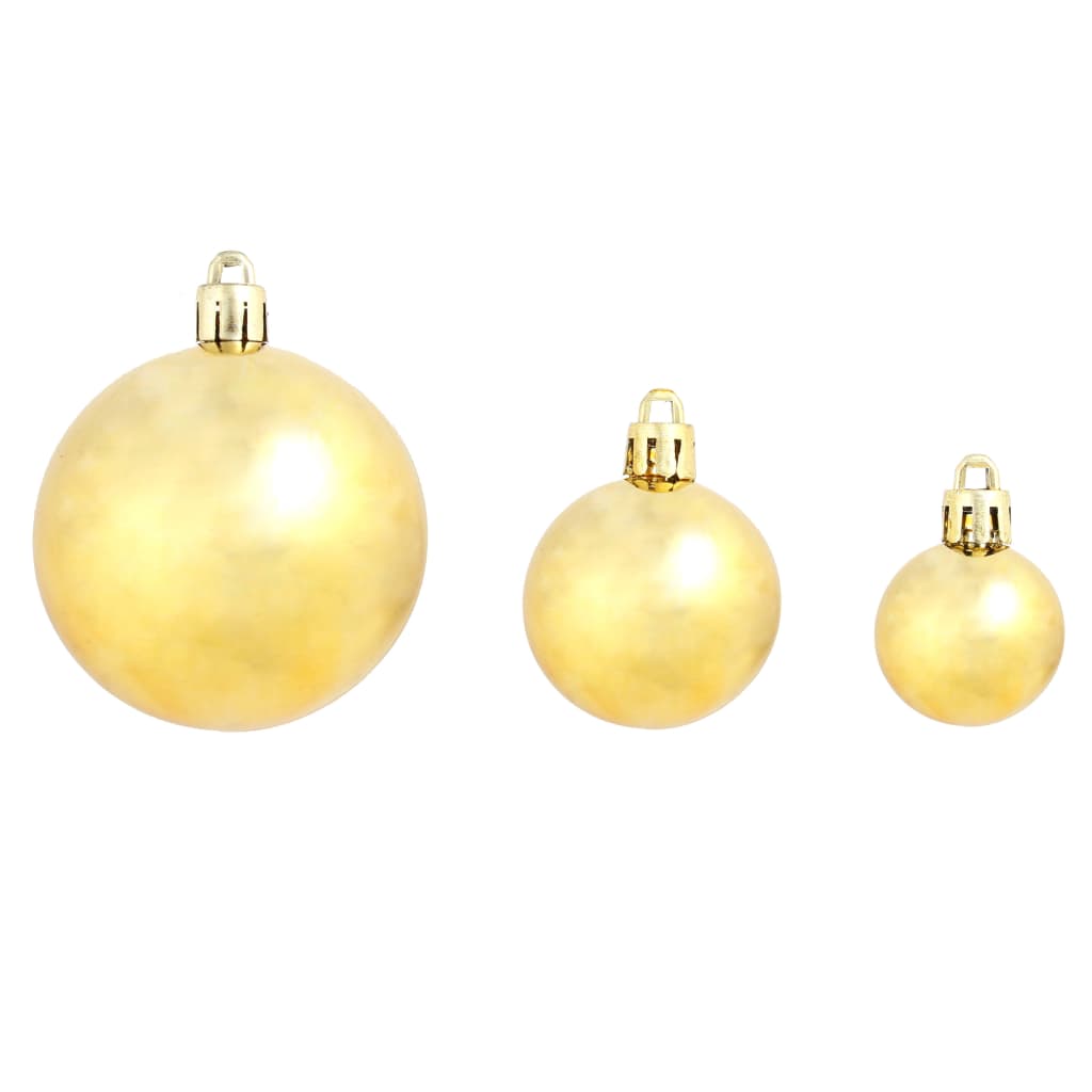 100-delige Kerstballenset 3/4/6 cm goudkleurig is nu te koop bij PeponiXL, paradijselijk wonen!