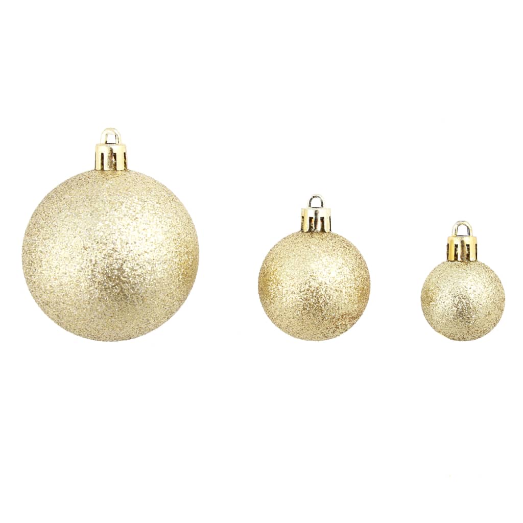 100-delige Kerstballenset 3/4/6 cm goudkleurig is nu te koop bij PeponiXL, paradijselijk wonen!