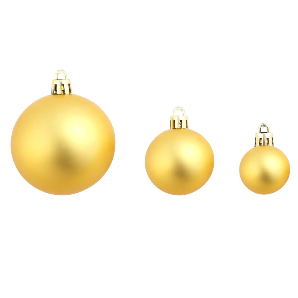100-delige Kerstballenset 3/4/6 cm goudkleurig is nu te koop bij PeponiXL, paradijselijk wonen!