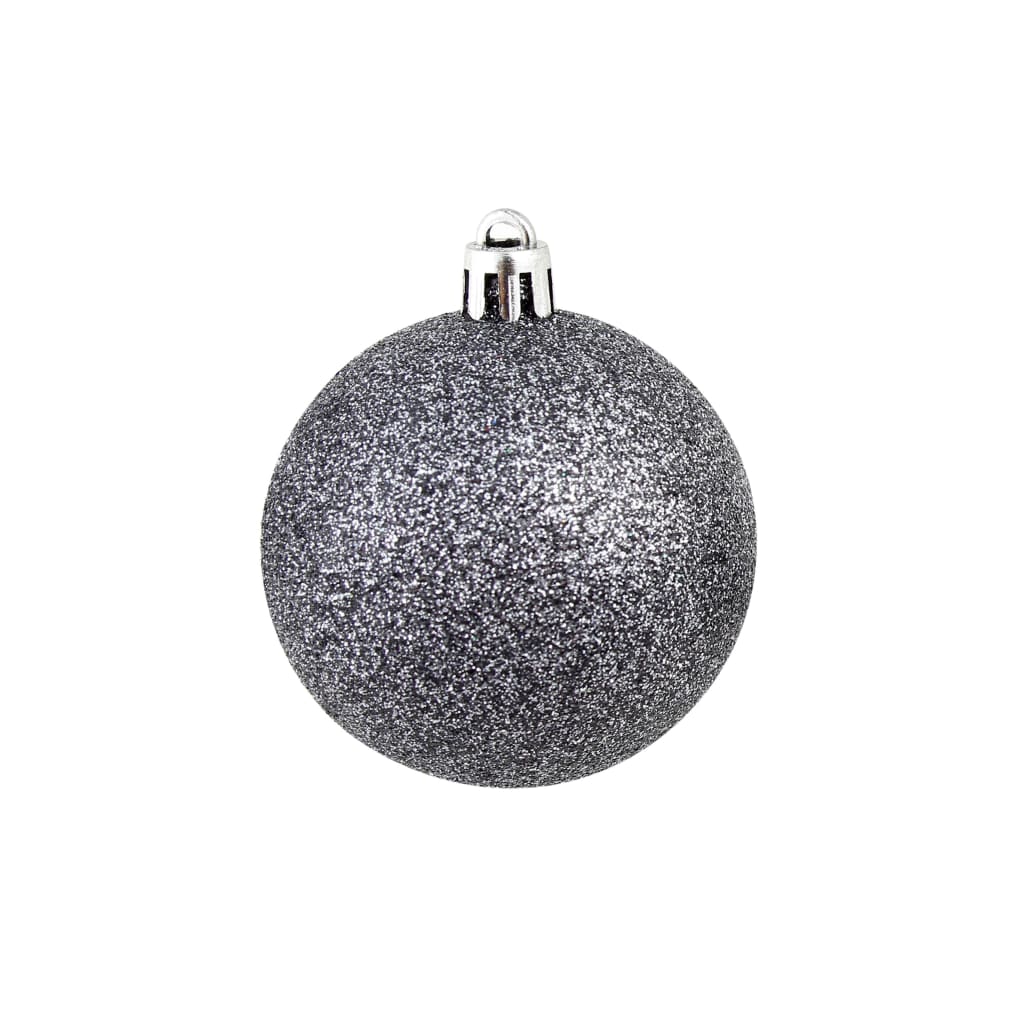 100-delige Kerstballenset 3/4/6 cm wit/grijs is nu te koop bij PeponiXL, paradijselijk wonen!