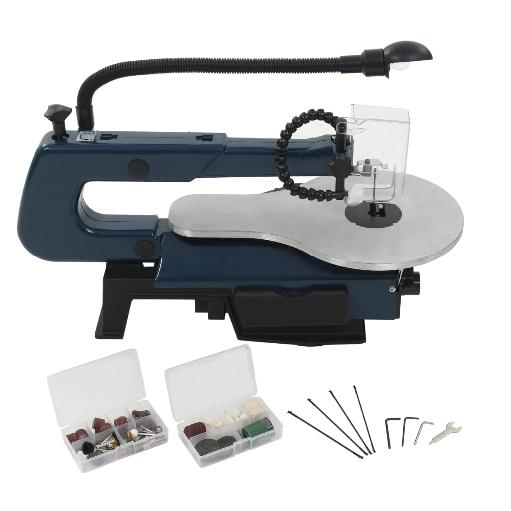 Figuurzaagmachineset 125 W 252 mm 108-delig is nu te koop bij PeponiXL, paradijselijk wonen!