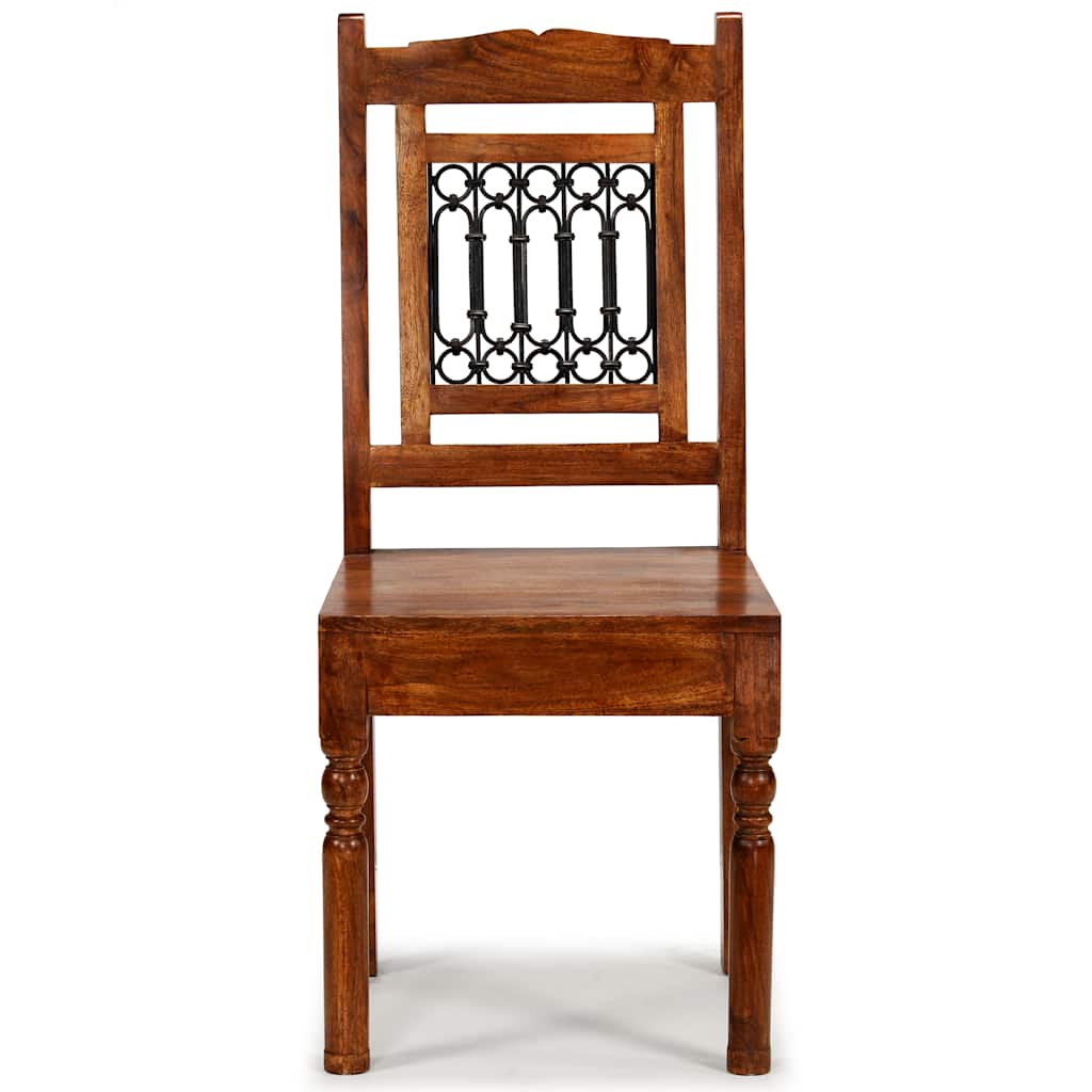 Eetkamerstoelen 2 st klassiek hout met honingafwerking is nu te koop bij PeponiXL, paradijselijk wonen!