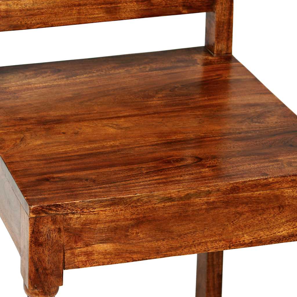 Eetkamerstoelen 2 st klassiek hout met honingafwerking is nu te koop bij PeponiXL, paradijselijk wonen!