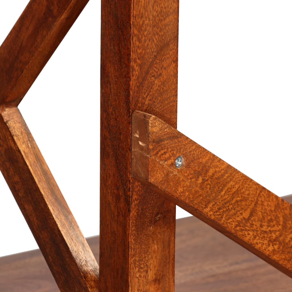 Boekenkast 60x30x160 cm acaciahout met honingafwerking is nu te koop bij PeponiXL, paradijselijk wonen!