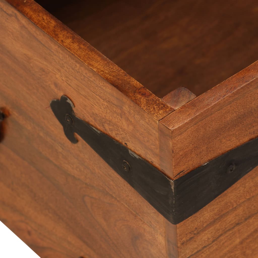 Salontafel 110x55x35 cm massief acaciahout met honingafwerking is nu te koop bij PeponiXL, paradijselijk wonen!
