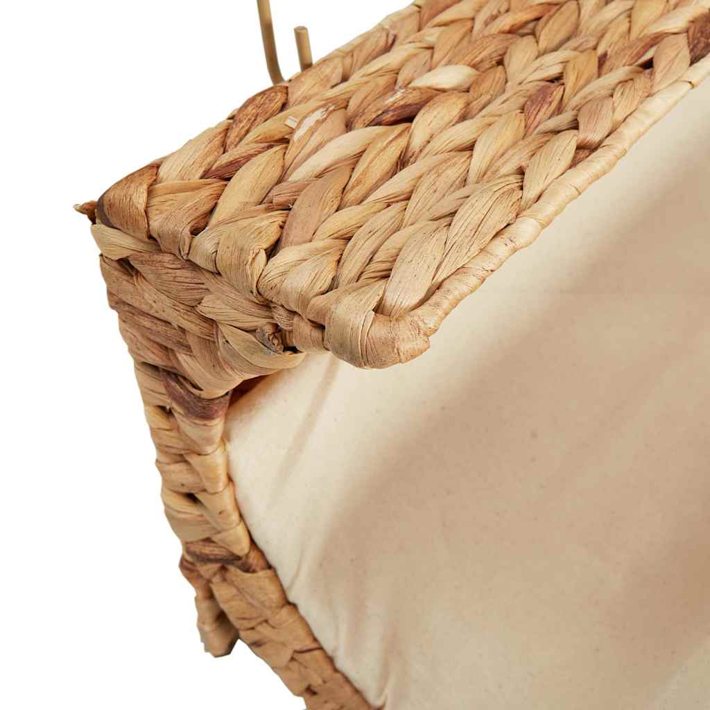 Kattenbed met kussen 37x20x20 cm waterhyacint is nu te koop bij PeponiXL, paradijselijk wonen!