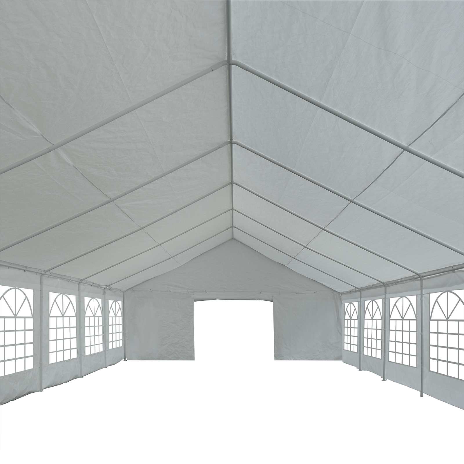 Tentdoek zonder frame Grijs 10 x 5 m PE is nu te koop bij PeponiXL, paradijselijk wonen!