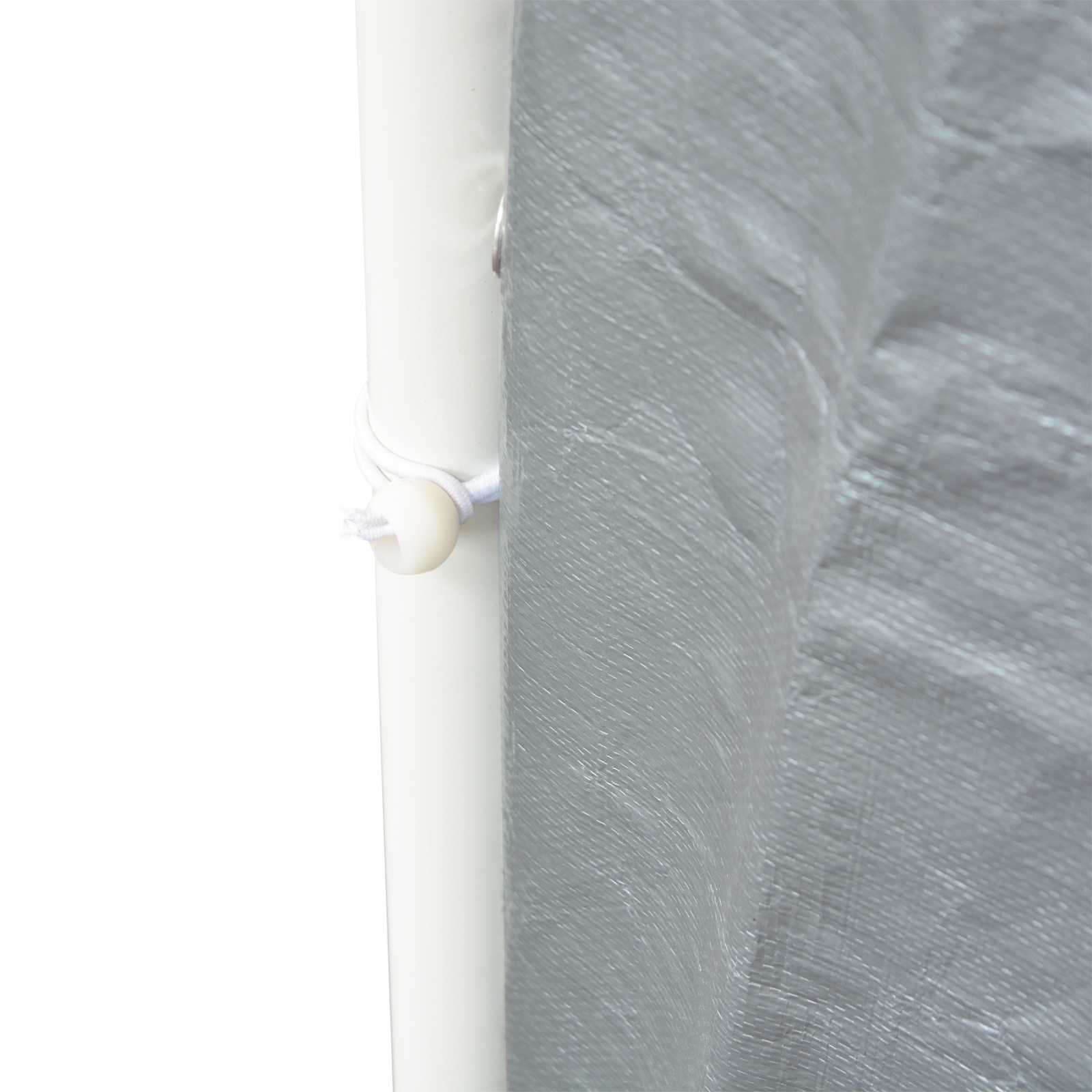 Tentdoek zonder frame Grijs 10 x 5 m PE is nu te koop bij PeponiXL, paradijselijk wonen!