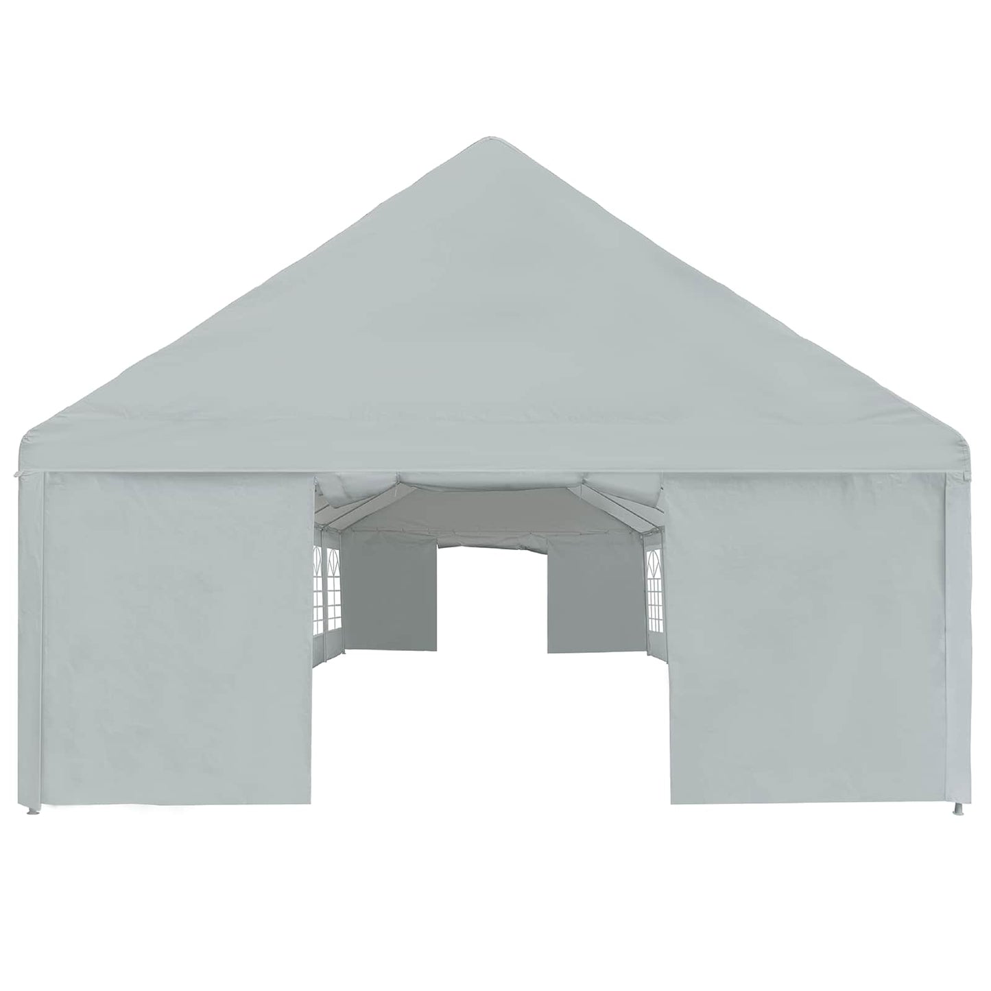 Tentdoek zonder frame Grijs 10 x 5 m PE is nu te koop bij PeponiXL, paradijselijk wonen!
