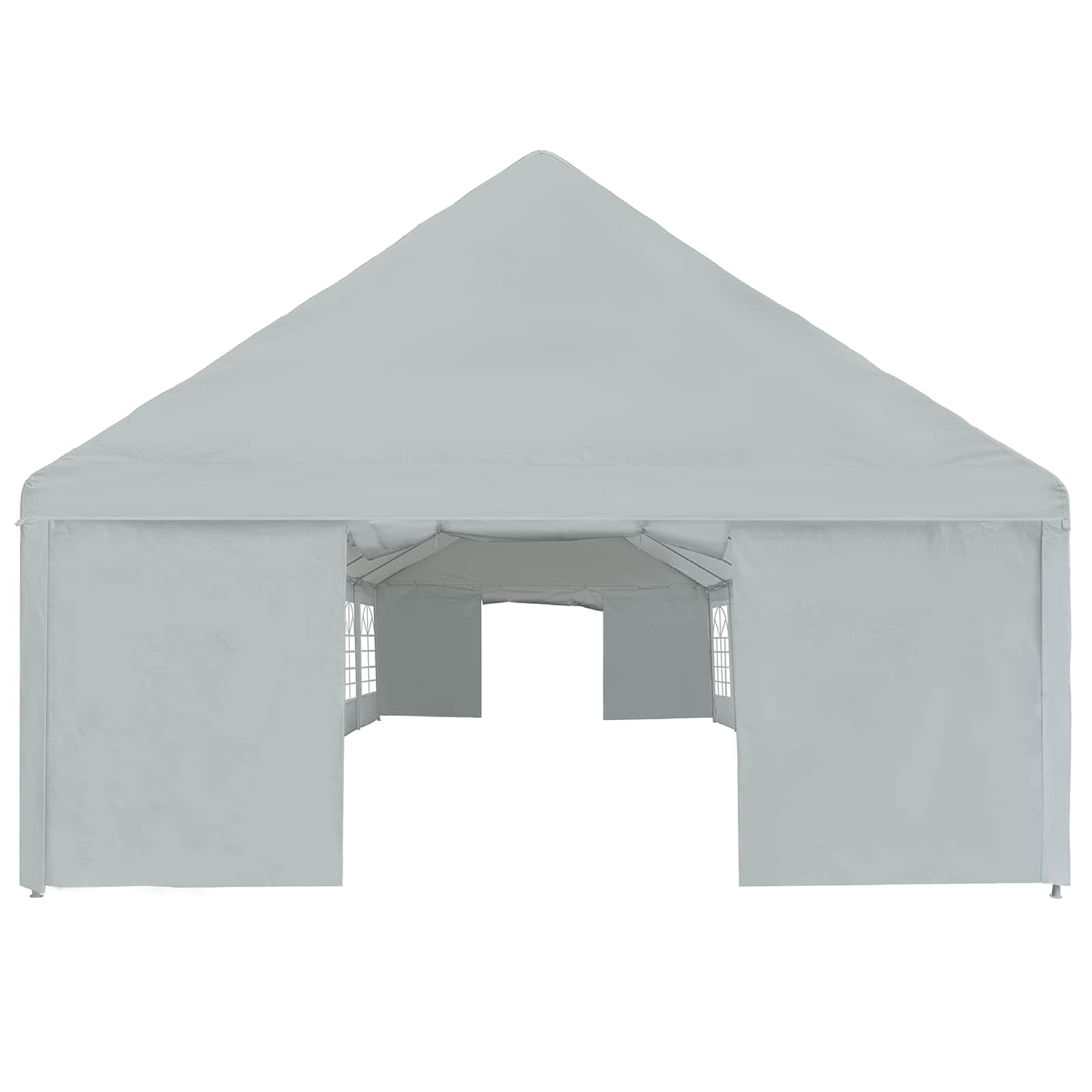Tentdoek zonder frame Grijs 10 x 5 m PE is nu te koop bij PeponiXL, paradijselijk wonen!