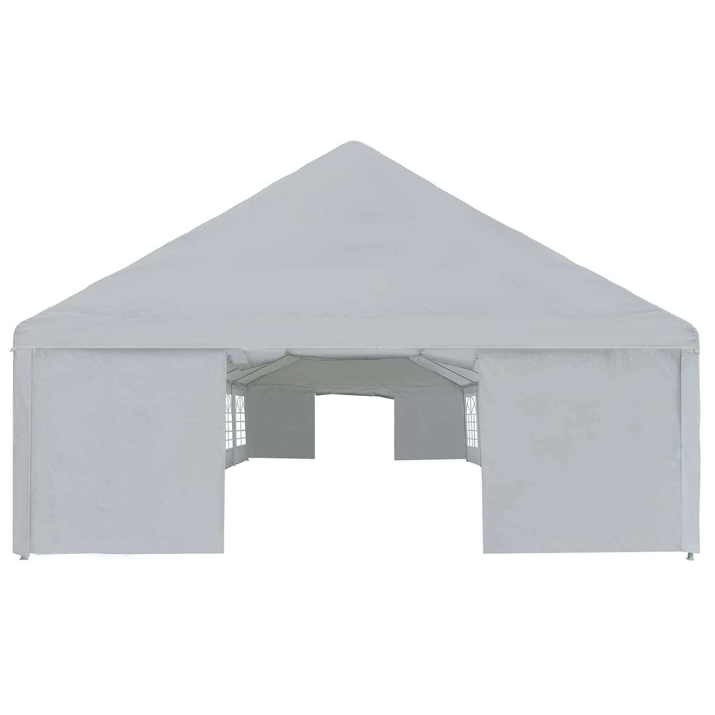 Tentdoek zonder frame Grijs 12 x 6 m PE is nu te koop bij PeponiXL, paradijselijk wonen!