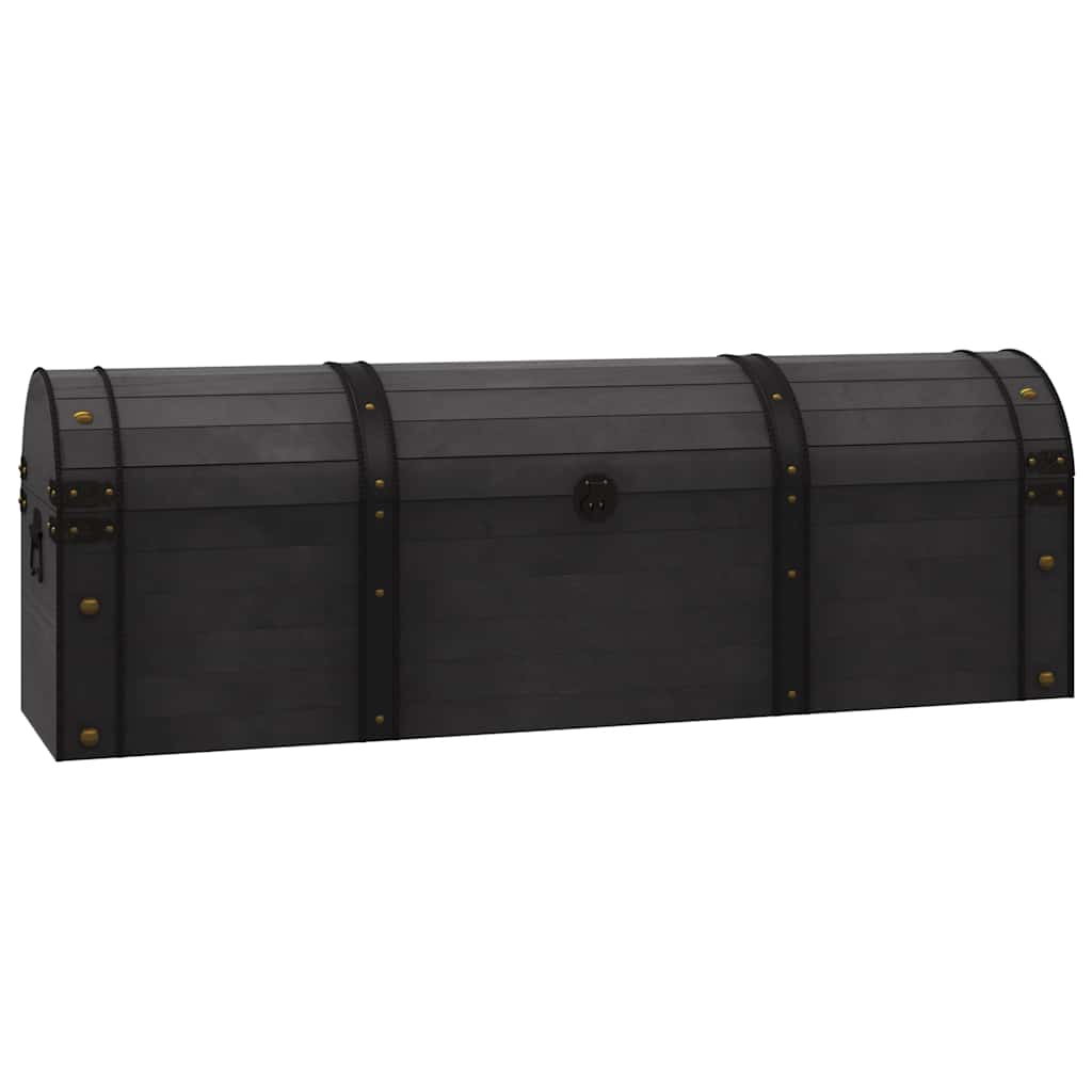 Opbergkist vintage stijl 120x30x40 cm massief hout is nu te koop bij PeponiXL, paradijselijk wonen!