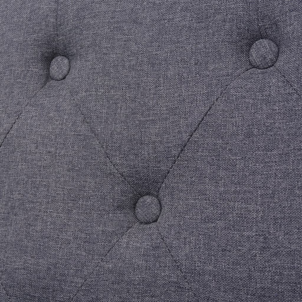 Bankstel stof grijs 2-delig is nu te koop bij PeponiXL, paradijselijk wonen!